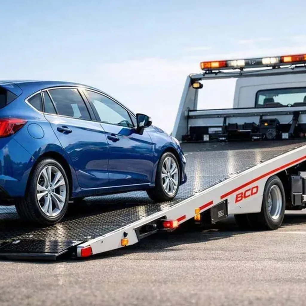Professional vehicle towing service in Brussels and surroundings