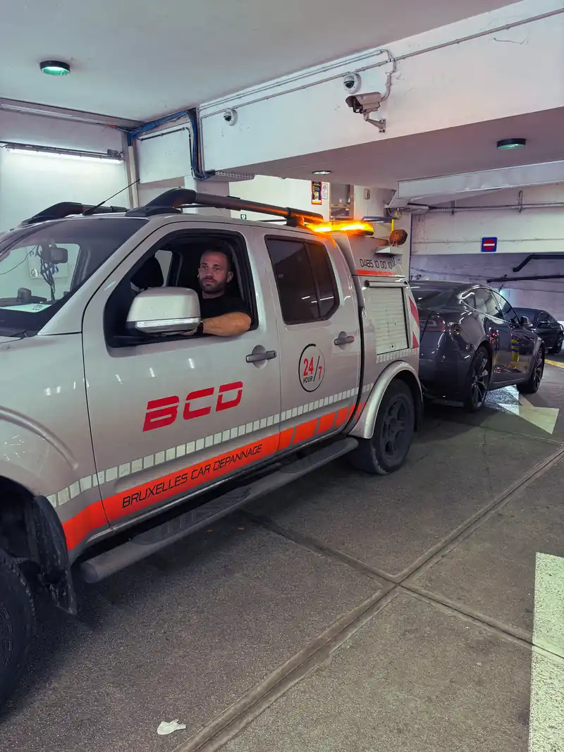 Remorquage parking Bruxelles